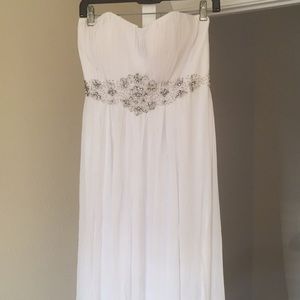 Long white dress